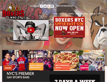 Tablet Screenshot of boxersnyc.com